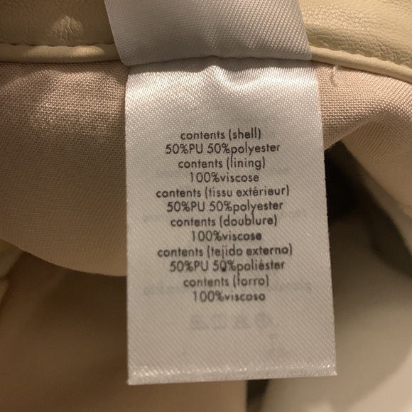 We Wore What Vegan Leather Flare Shorts - Picture 8 of 8